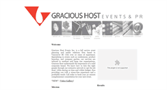 Desktop Screenshot of gracioushost.ca